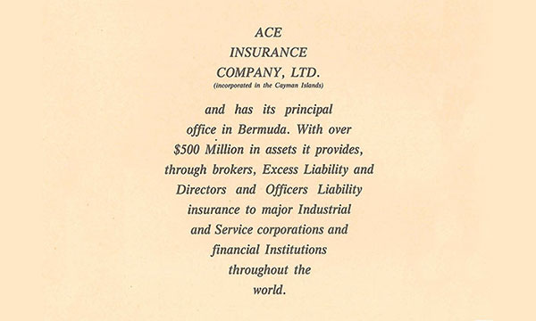 American Casualty Excess Insurance Company Ltd. 