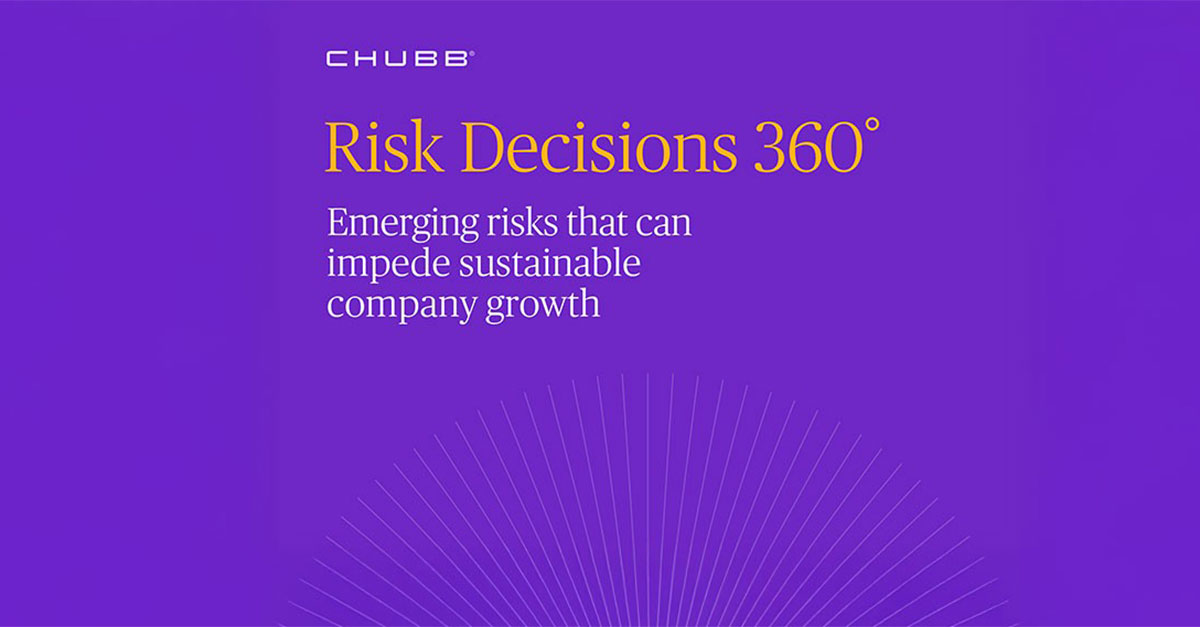 Emerging risks that can impede sustainable company growth | Chubb