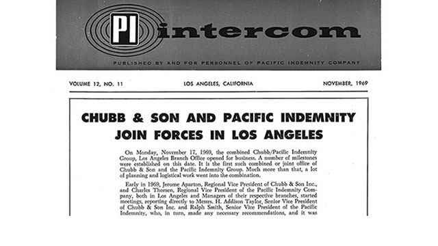 Pacific Indemnity Companies.