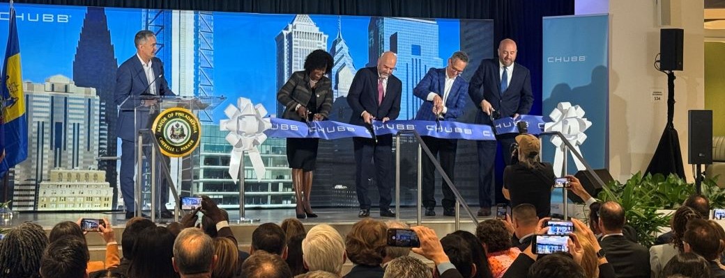 Ribbon-cutting ceremony for new Philadelphia office building